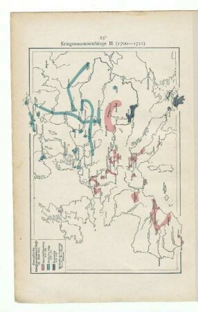 Kriegszusammenhänge III (1700 - 1721)