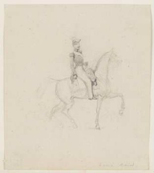 Napoleon III. zu Pferde