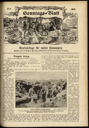 Ausgabe vom Sonntag, den 08. Oktober 1916.