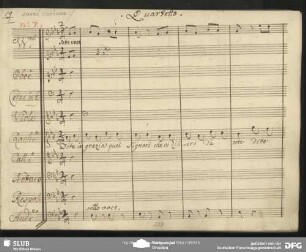 Quartetto: "Dite in grazia quei Signori"
