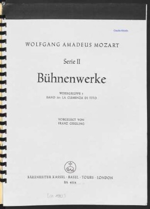 Ser. 2, Werkgruppe 5, Bd. 20: No. 19 Rondo