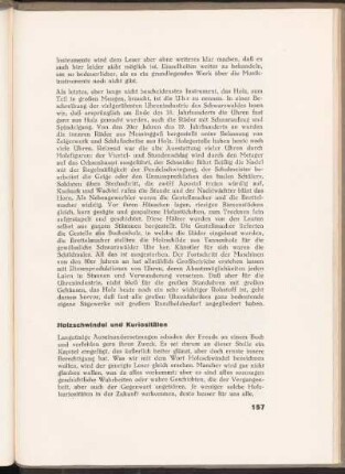 Holzschwindel und Kuriositäten
