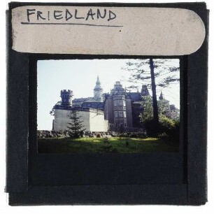 Friedland, Schloss : Nordostansicht