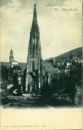 Die Peterskirche in Heidelberg