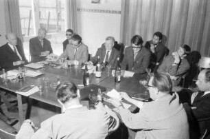 Freiburg: Haus der Jugend; Internationaler Jugendfilmkongress, Pressekonferenz