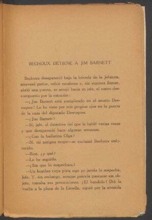 Bechoux detiene a Jim Barnett