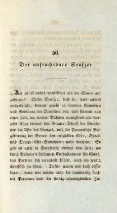 56. Der unfruchtbare Seufzer