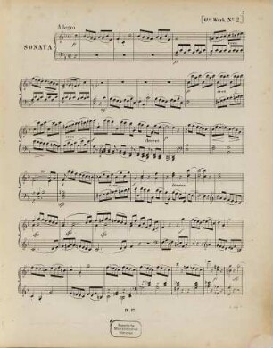 Sonate (F dur, Fa maj.) für das Pianoforte : No. 17