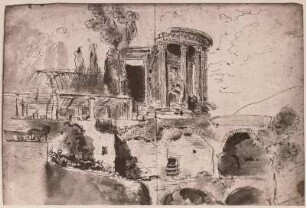 Rundtempel in Tivoli bei Rom