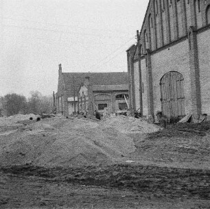 LPG Basedow. Bauarbeiten an Stallgebäude (1851)