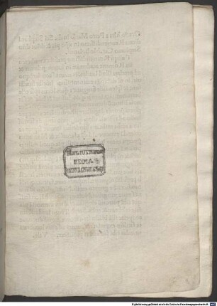 Oratio in die sancti Stephani : mit Widmungsbrief des Autors an Kardinal Stephanus de Nardinis