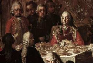 Fest des Goldenen Vlies-Ordens zur Zeit des Kaisers Franz I. Stephan in der Wiener Hofburg