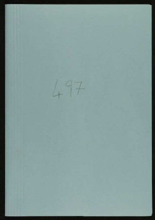Familienpapier von Fürst und Altgraf zu Salm-Reifferscheid: Todesanzeige der Fürstin Anna-Maria zu Salm-Reifferscheid. Schloß Herschberg.
