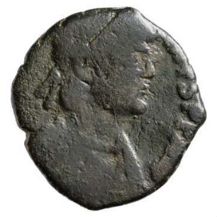 Münze, Halbfollis, oder 529