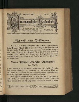 Nr. 12. Dezember 1915.