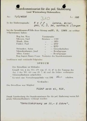 Neff, Lorenz