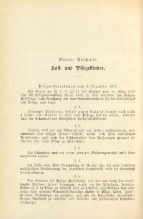 Vierter Abschnitt. Kost- und Pflegekinder