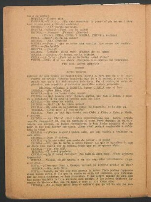 Acto sexto