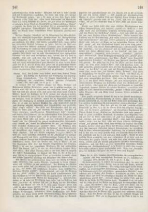 248-249 [Rezension] Zahn, Adolf, Abriss einer Geschichte der evangelischen Kirche auf dem europäischen Festlande im neunzehnten Jahrhundert