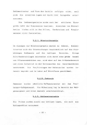4.2.3. Biostratigraphie.