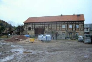 Innenhof des zukünftigen Reiterhofes; Wirtschaftsgebäude