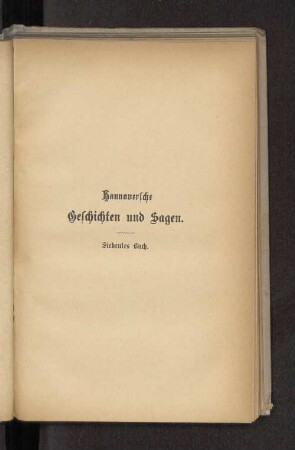 Siebentes Buch.