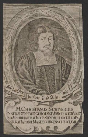 Porträt Christian Scriver (1629-1693)