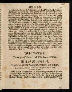 23-45, Erstes Haubtstuck
