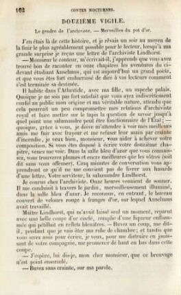 Douzième vigile. Le gendre de l’archiviste ...
