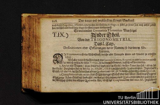 Das I. Cap. Definitiones oder Erklärungen derer Namen/ so darinnen fürkommen.