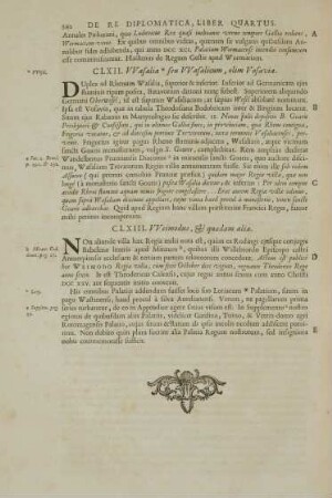 CLXIII. Weimodus, & quaedam alia.
