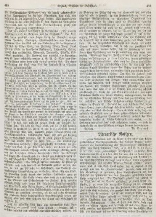 486-488 Literarische Notizen