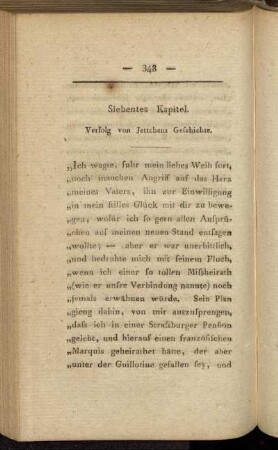 Siebentes Kapitel. Verfolg von Jettchens Geschichte.
