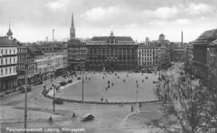 Reichsmessestadt Leipzig: Königsplatz