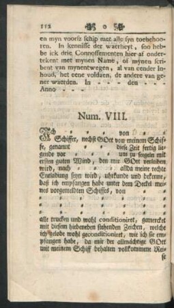 Num. VIII.