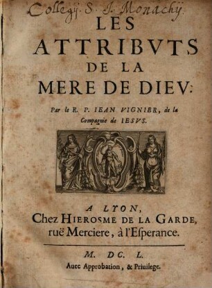 Les Attributs de la Mère de Dieu