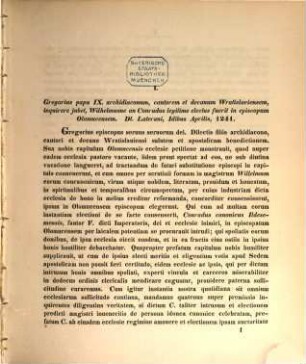 Codex diplomaticus et epistolaris Moraviae. T. 3, Ab annis 1241 - 1267