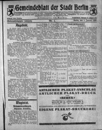 1926,1: Nr. 1, 3. Januar 1926