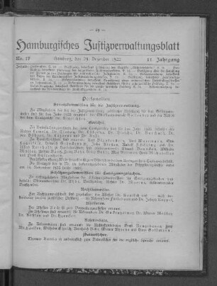 Senatskommission für die Justizverwaltung.