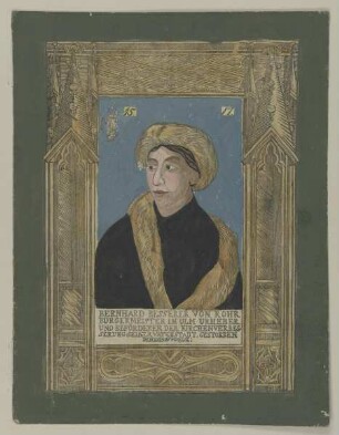 Bildnis des Bernhard Besserer von Rohr