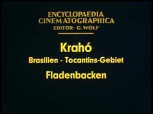 Krahó (Brasilien, Tocantins-Gebiet) - Fladenbacken