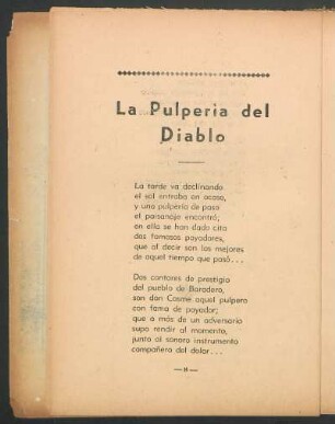 La Pulpería del Diablo