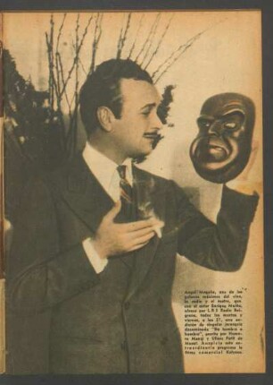 [Fotografía de] Ángel Magaña
