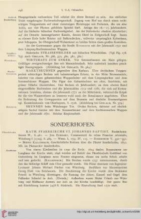⟦Sonderhofen⟧