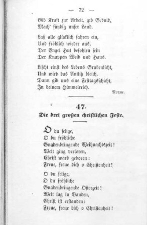 47. O du selige