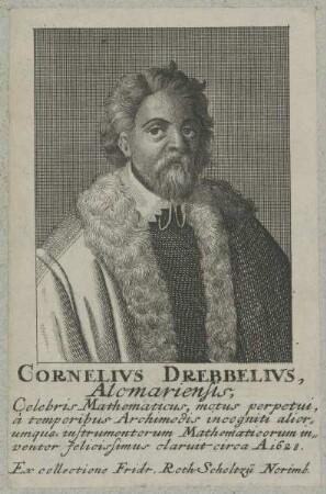 Bildnis des Cornelis Jacobsz. Drebbel