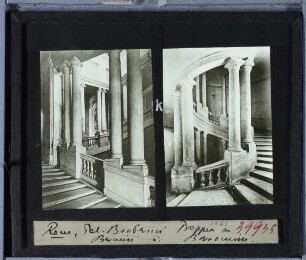 Rom, Palazzo Barberini : Treppen
