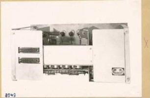 Charakterograph HF 2887 - Einschub - Rückansicht; Foto 1953
