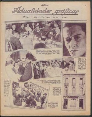 Diversos acontecimientos de la semana