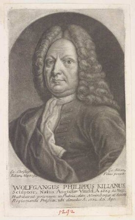 Bildnis des Wolfgangus Philippus Kilianus